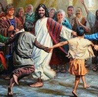 Praise him with tambourine and dance; praise him with strings and pipe! Psalm 150:4